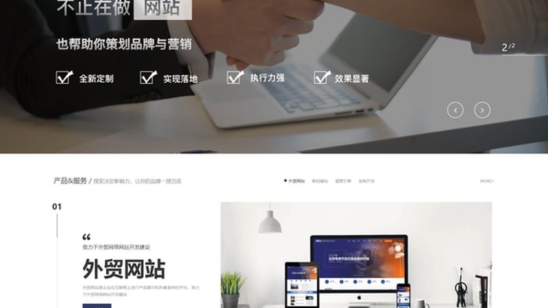 小标题：定制化网站建设，需求先行